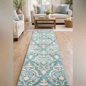 Mainstays Polyester Damask Tufted Runner 21” x 60”